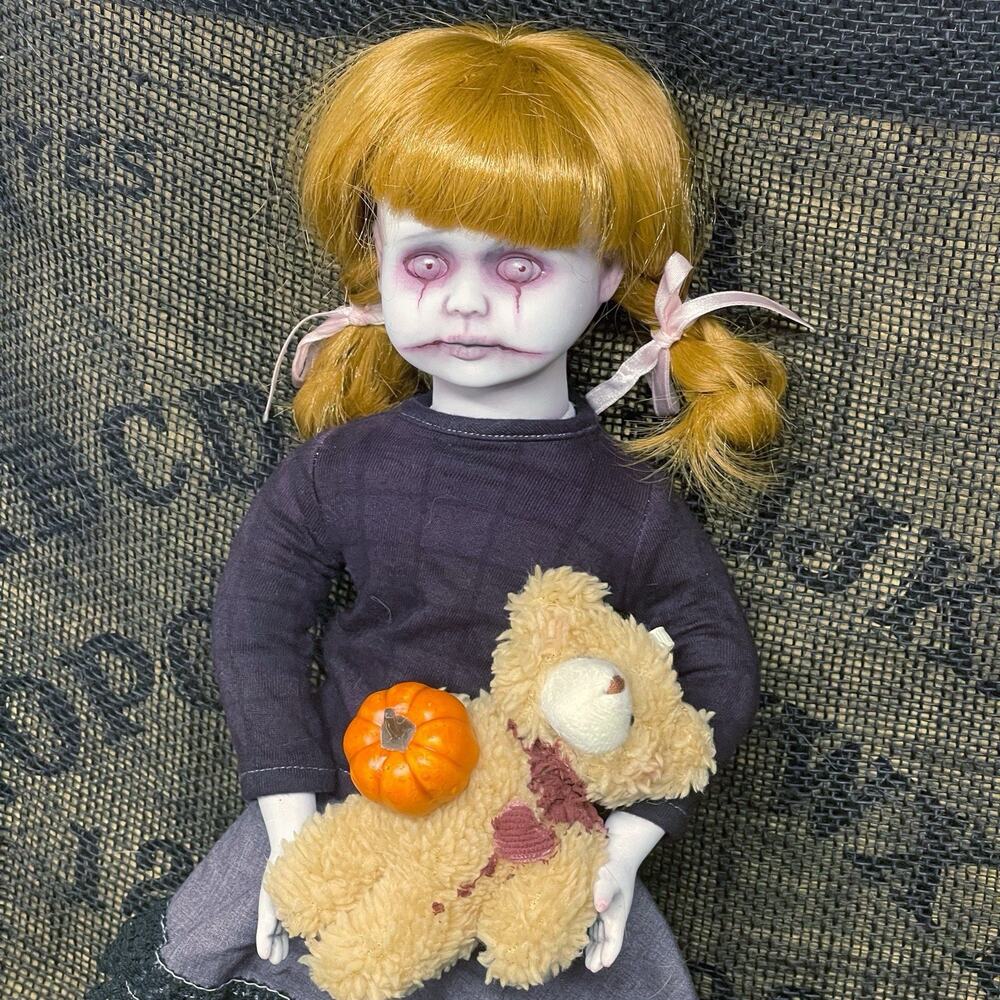 OOAK Creepy Odd 15” Haunting Ghost Undead Spirit Scary Halloween Horror Art Doll